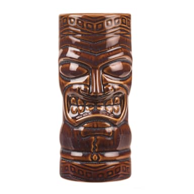 Libbey - Formerly World® Tableware TTB-20 Tiki 20 Oz. Brown Tumbler
