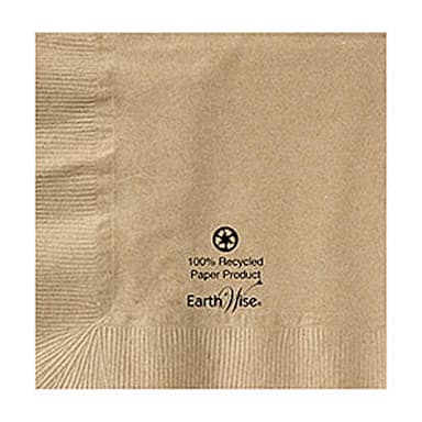 Hoffmaster 180200 Earth Wise® Recycled Kraft Napkin- 1000 / CS