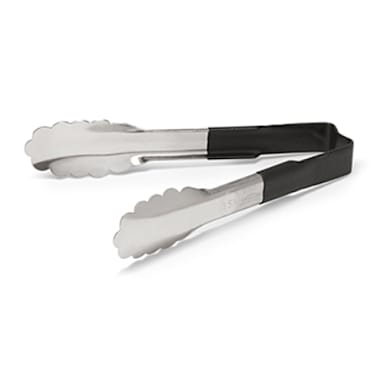 Vollrath 4780620 Kool-Touch® Black Handled 6" Utility Tong
