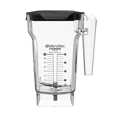 Blendtec 40-609-60 BPA Free Clear 75 Oz Four Sided Blender Jar