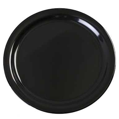 Carlisle KL20003 Black Kingline 9" Dinner Plate