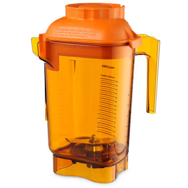 Vitamix 58990 Orange Advance 48 Oz Tritan Container with Blade and Lid
