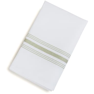 Marko 53771822NH147 Sage SoftWeave Bistro Stripe 18 x 22 Napkin- Dozen