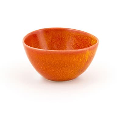 FOH DBO141ORP23 Kiln Blood Orange 7 Ounce Bowl