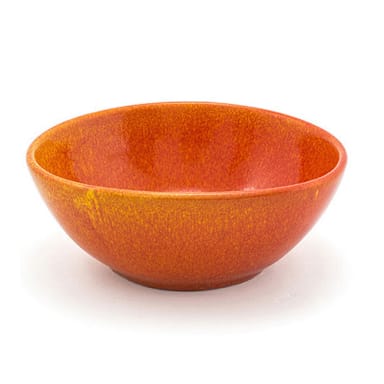 FOH DBO153ORP22 Kiln Blood Orange 28 Ounce Bowl - 6 / CS