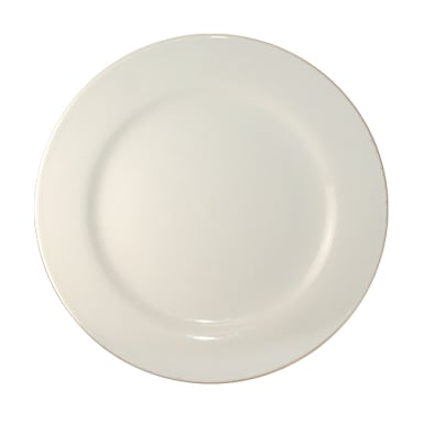 Int'l Tableware RO-16 10.25" Roma White RE 10.25" Plate - Dozen