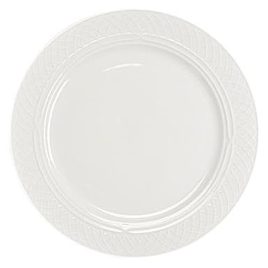 Homer Laughlin 8786900 Ameriwhite Kensington 9-7/8" Plate