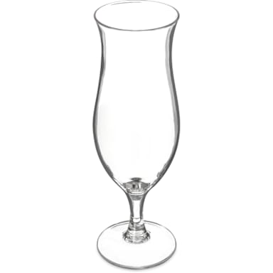 Carlisle 565007 Alibi Clear 16 Oz Hurricane Glass