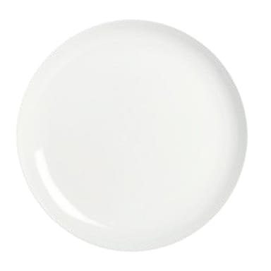 Varick 6900E442 Cafe Porcelain Bistro White 5.8" Coupe Plate