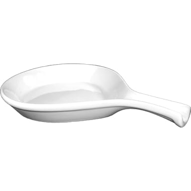 International Tableware FPS18-EW White 18 Oz Serving Skillet