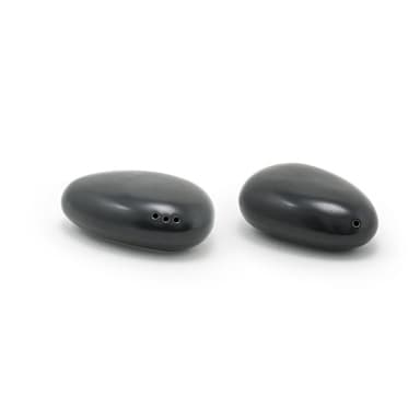 FOH TSP018BKP23 Tides Mussel Salt & Pepper Shakers