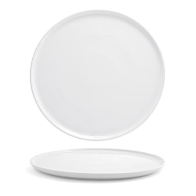 FOH DOS026WHP21 Harmony 13" White Plate - 4 / CS