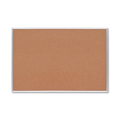 Sparco SPR19765 4' x 3' Corkboard with Aluminum Frame