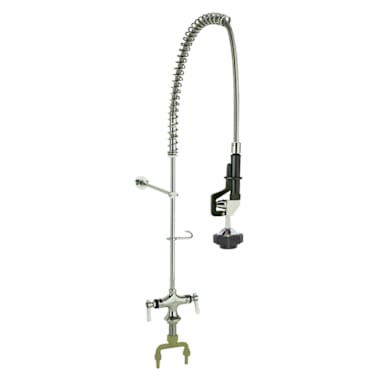 Component Hardware KLP50-11L4-BR Deck Mount 8" O.C. Pre-Rinse Unit