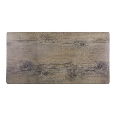 EGS M1020-DW Fo Bwa Rectangular 20" x 10" x 5/8" Faux Driftwood Shelf