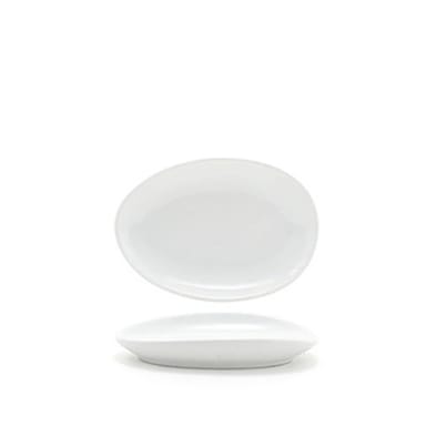 FOH DAP077WHP23 Tides Superwhite 5.5" Oval Plate