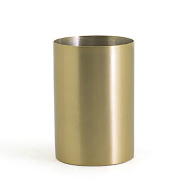 FOH DMU020GOS22 Matte Brass 10 Ounce Holder - 6 / CS