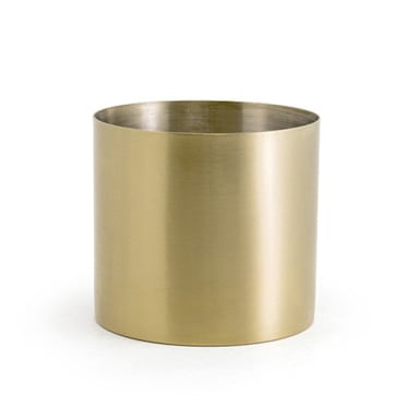 FOH DMU021GOS22 Matte Brass 14 Ounce Holder - 6 / CS