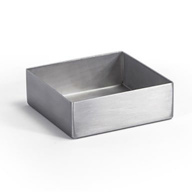 FOH DSD028BSS24 Canvas 2.5 Ounce Square Stainless Ramekin