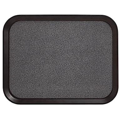 Cambro 1520VC382 Versa Camtrays Black 15 x 20 Non-Skid Tray