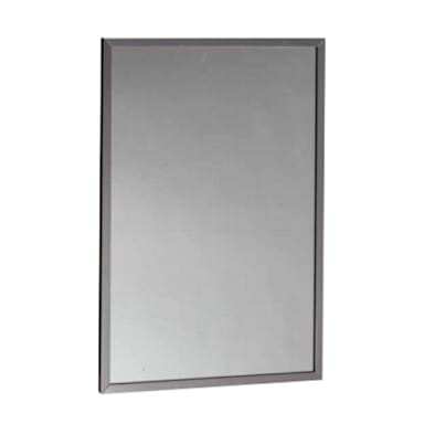 Bobrick B-1651836 18" x 36" Channel Frame Mirror
