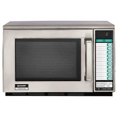 Sharp R-22GTF Heavy-Duty 1200W Commercial Microwave