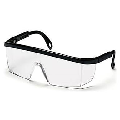 Day Mark Safety Systems 116178 Clear Black Safety Glasses