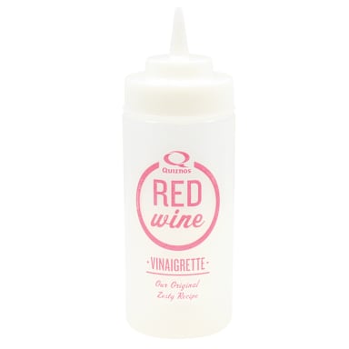 TableCraft 11663C-1IM02 Red Wine Vinaigrette Squeeze Bottle-Dozen