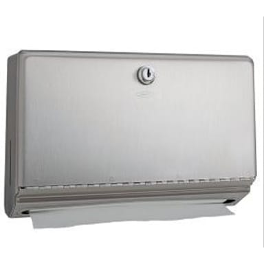 Bobrick B-26212 Satin Finish S/S Surface-Mounted Towel Dispenser