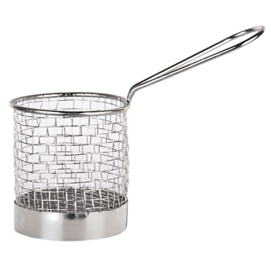 Libbey - Formerly World® Tableware FB-15 Round Presentation Fry Basket