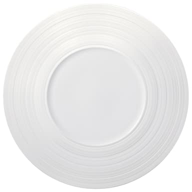 1880 Hospitality L5650000152C Manhattan 10-7/8" Undecorated Plate - 24/CS