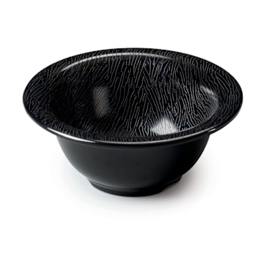 G.E.T. B-105-EW-BK Etchedware Black 10 Ounce Bowl