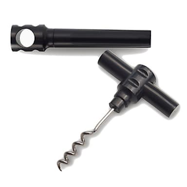 Black Plastic Pocket Corkscrew