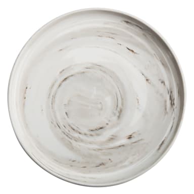 1880 Hospitality L6200000133 Marble Raised Rim 8.25" Plate