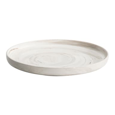 1880 Hospitality L6200000156 Marble 11" Raised Rim Plate -12 / CS