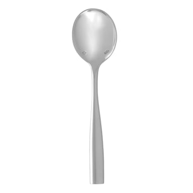 1880 Hospitality T009SRBF Vasari 18/10 18/10 S/S Round Soup Spoon - Dozen
