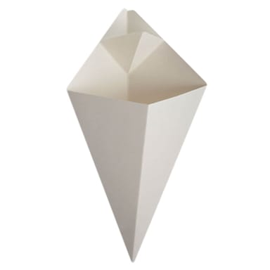 American Metalcraft SQFBCN20 Cardboard 20 Oz Fry Cone