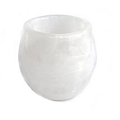 D.W. Haber & Son K2409ICE-SH Ice Shell 3.5 x 3.25 Oval Candle Holder