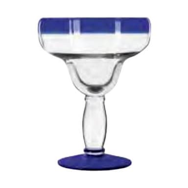 Libbey 92315 Aruba Blue Rim 16 Oz. Margarita Glass