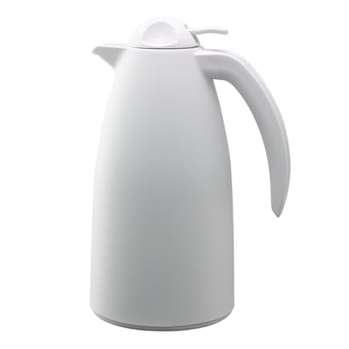 Service Ideas ALPH10WH Alpha White Polyethylene 1 L Server - 4 / CS