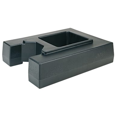 Cambro R1000LCD110 Black Riser for Camtainer Models 1000LCD and UC1000