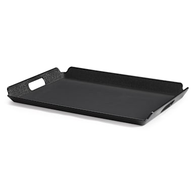 G.E.T. RST-1523-BK Black 15.25 x 21.25 Room Service Tray - Dozen