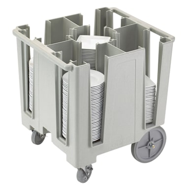 Cambro DCS950480 Versa Speckled Gray 5 Column Dish Caddy
