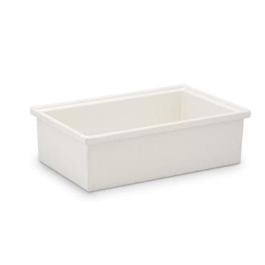 Bon Chef 9526PWHT Smart Bowl 1/4 Size x 3" D Bowl