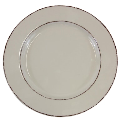 Elite Global Solutions D850T-V Trestles Vanilla 8-1/2" Plate - 6 / CS