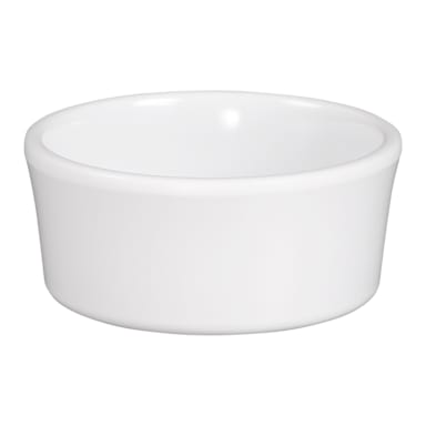 Elite Global Solutions DRAM-W Merced White 4 Oz. Ramekin - 6 / CS