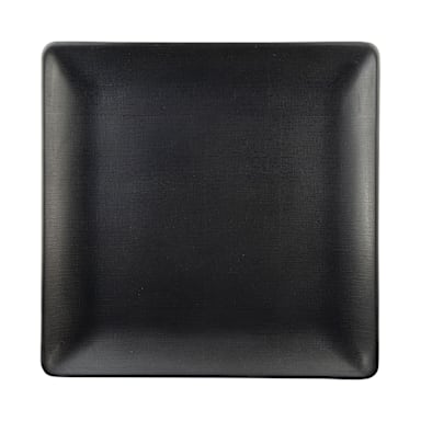 EGS ECO66SQ-B Greenovations Black 6" Square Plate - 6 / CS