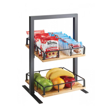 Cal-Mil 3494-2-99 Madera 12 x 12 x 21" 2-Tier Merchandiser