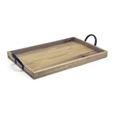 FOH SPT058NAW21 Rustic Wood 9" x 13" Sheet Pan - 4 / CS