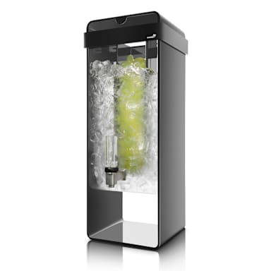 Rosseto LD154 Black 3 Gallon Infusion Beverage Dispenser